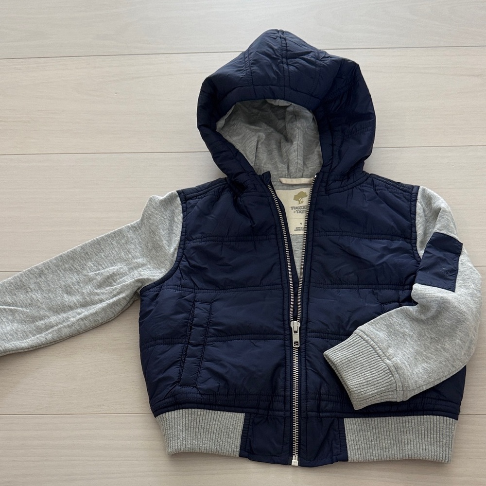 Tucker + Tate toddler kids hooded jacket size 4